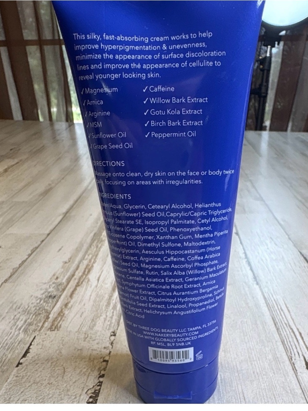 Nakery Beauty SkinRecovery Make It Vanish Power Cream Fast Absorbing 6.76 oz - Picture 4 of 11